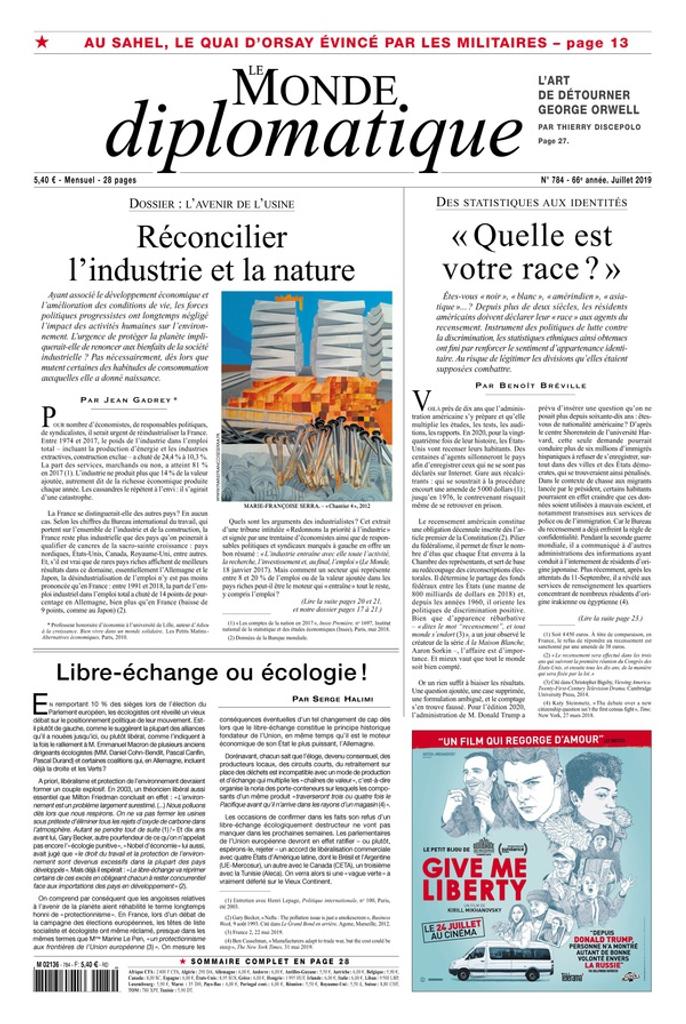 Le Monde diplomatique / dir. publ. Serge Halimi | Halimi, Serge. Directeur de publication